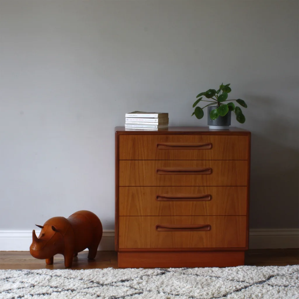 Original Mid-century 1970s G Plan Fresco Chest of Drawers