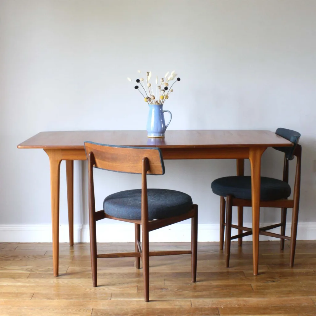 Vintage 1960s AH McIntosh Extending Dining Table