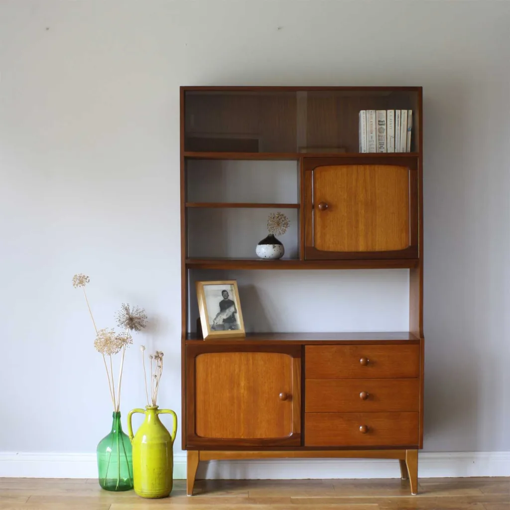 Vintage 1970s Stonehill 'Stateroom' Shelf Unit Room Divider