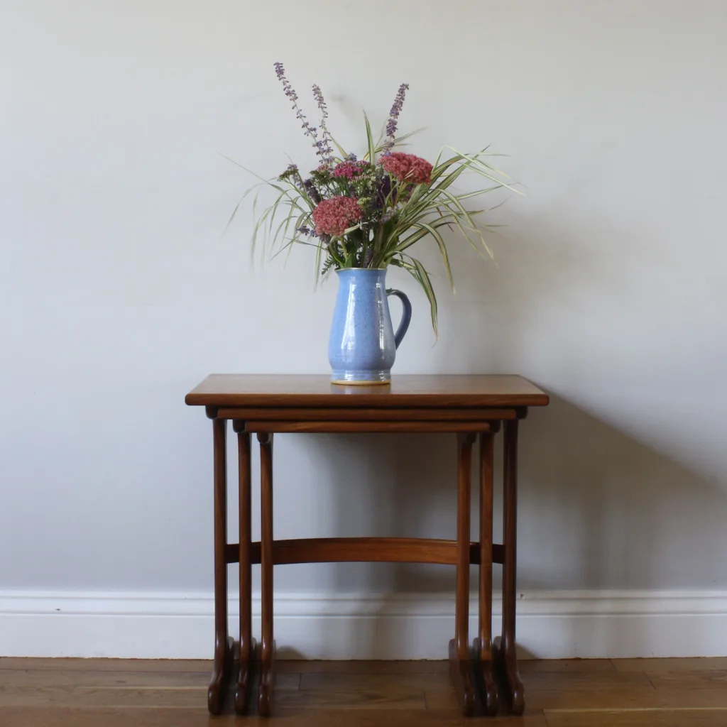 Vintage G Plan Fresco Teak Nest Of Three Tables by VB Wilkins
