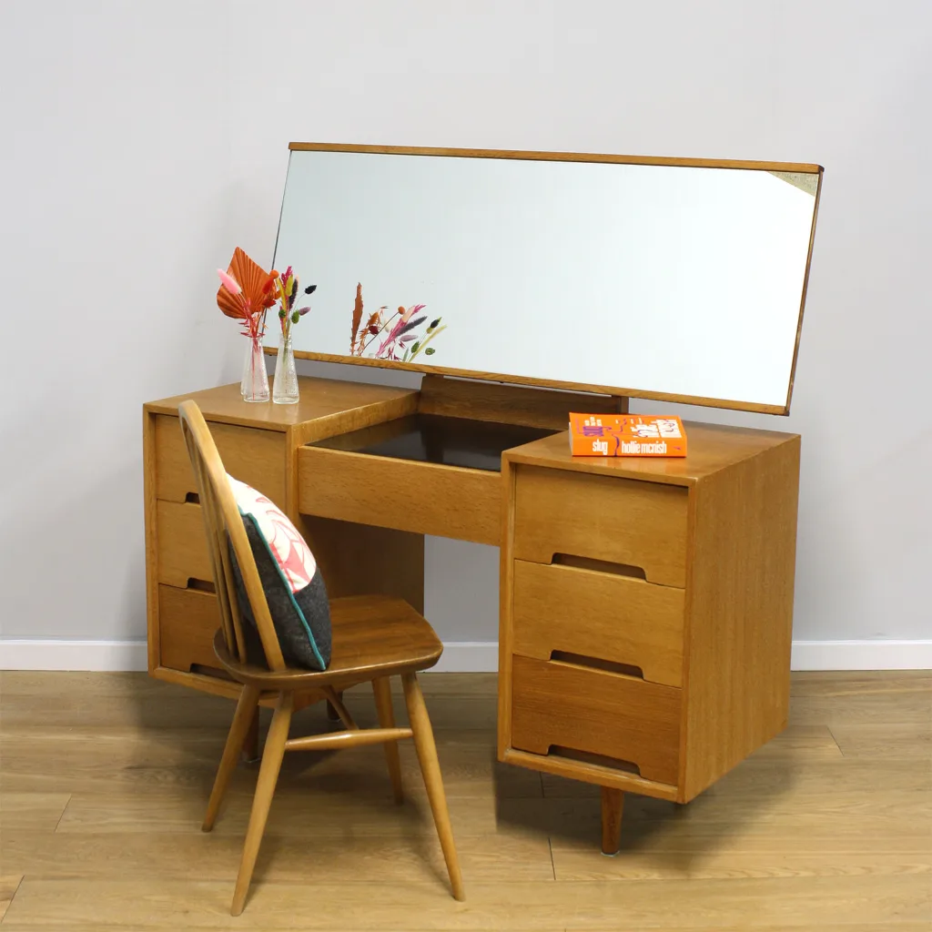 Vintage 1960s Stag C Range Dressing Table by John & Sylvia Reid
