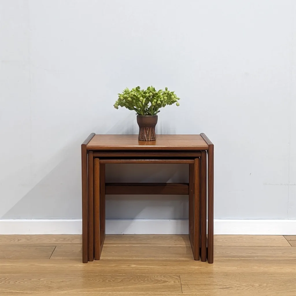 Original Vintage G Plan Quadrille Set Of Three Side Tables