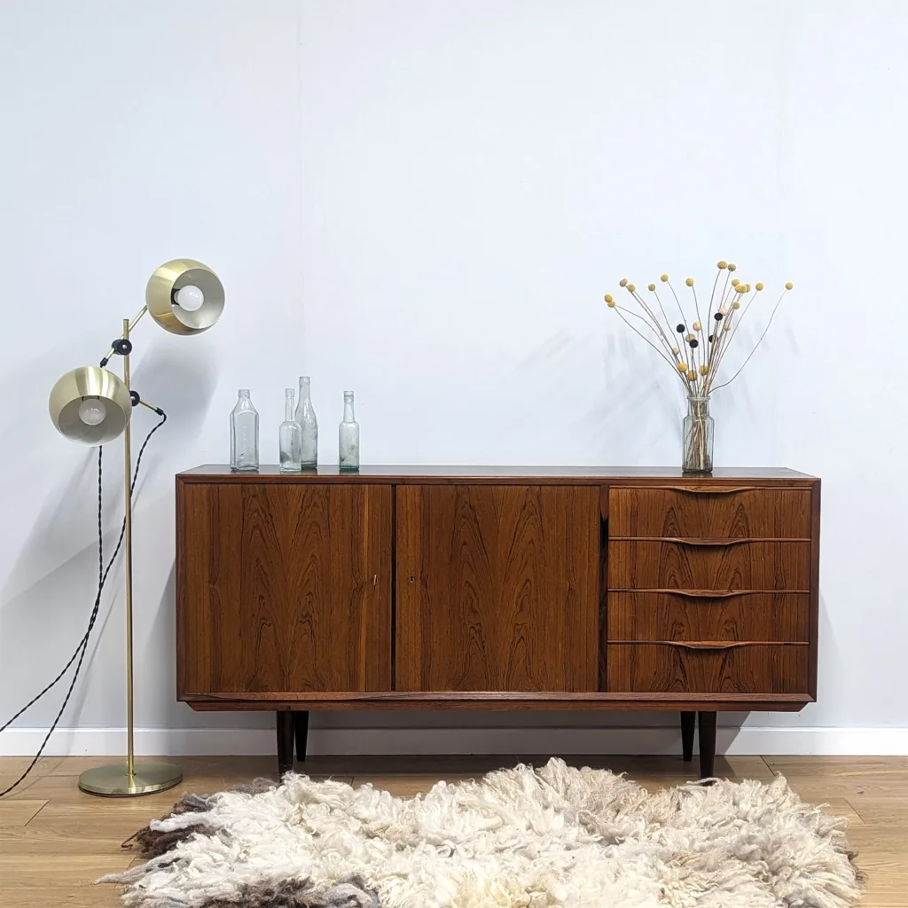 Smart Vintage Danish Rosewood Sideboard