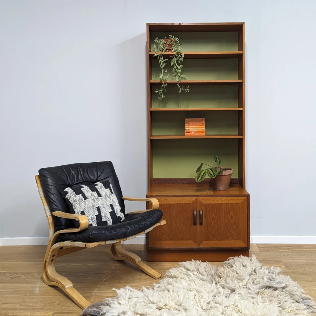 Vintage G Plan Siesta Teak Shelf Unit by E Gomme