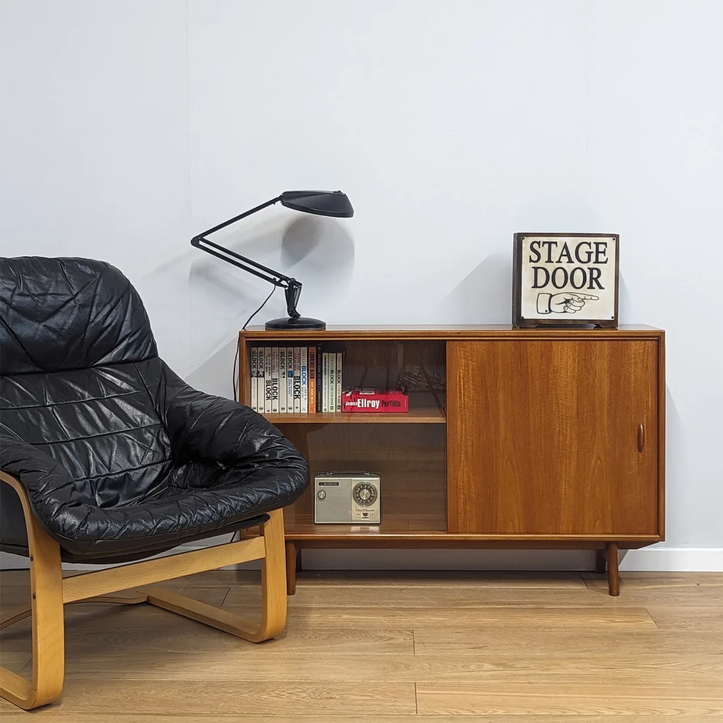 Vintage Teak Display Cabinet by Herbert Gibbs