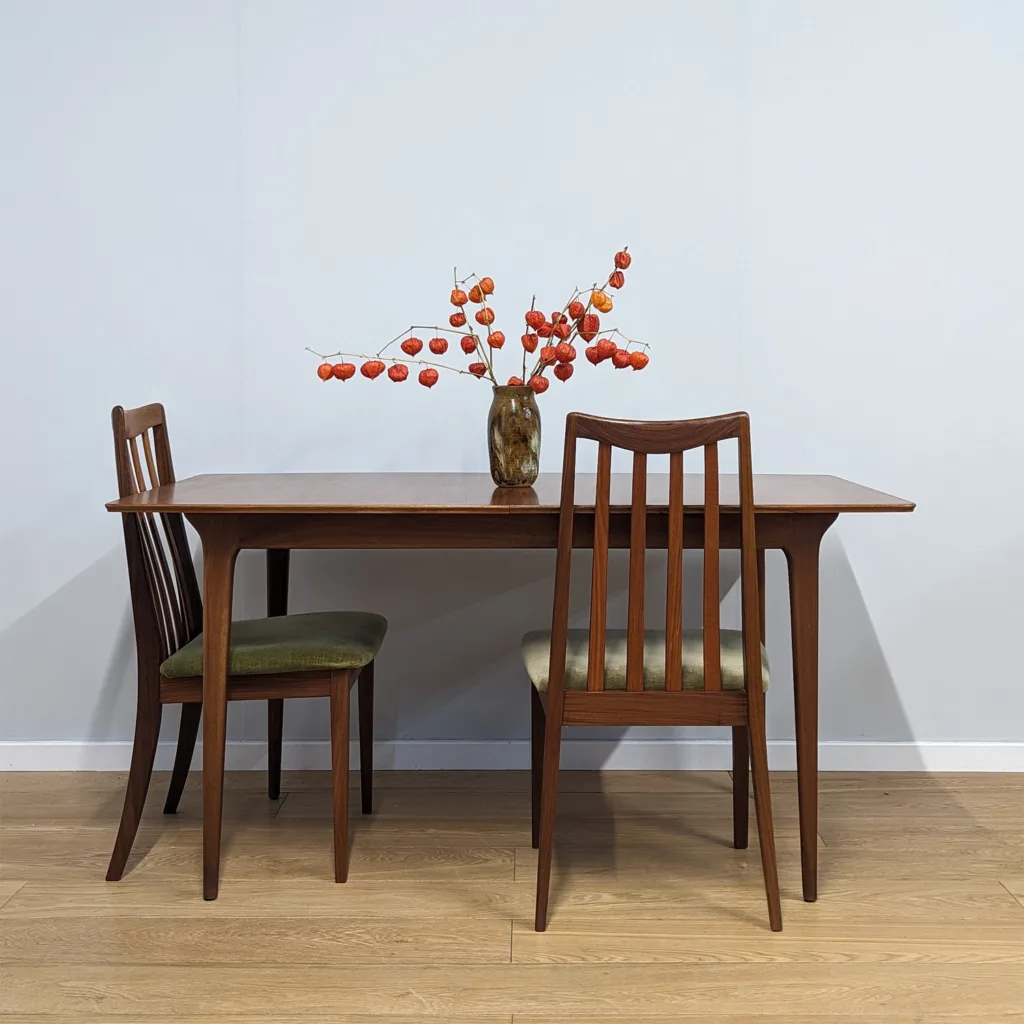 Vintage 1960s Extending Teak Dining Table by McIntosh of Kirkcaldy