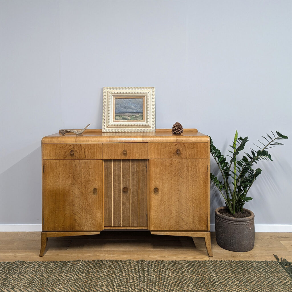 Art Deco-style Vintage 1960s Sideboard by CWS Ltd