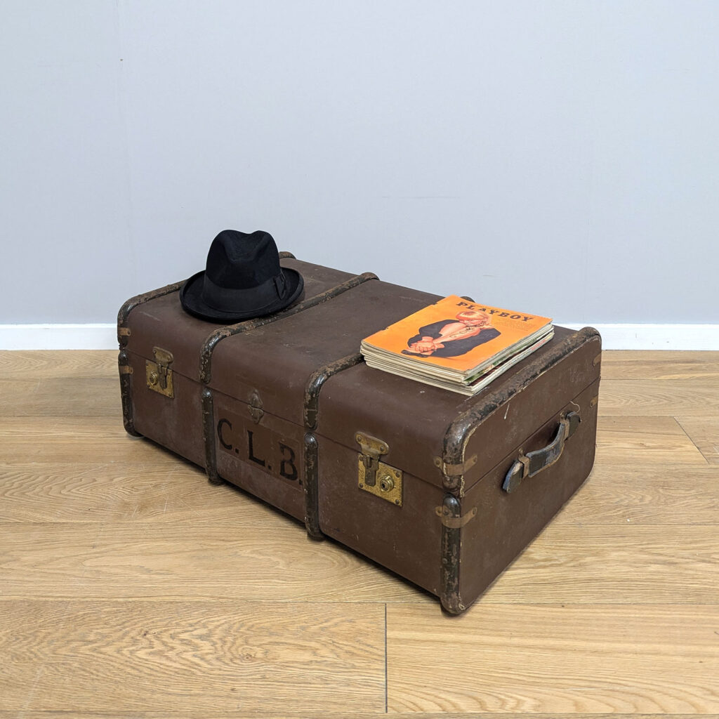 Vintage Voyage Travel Trunk / Luggage Chest