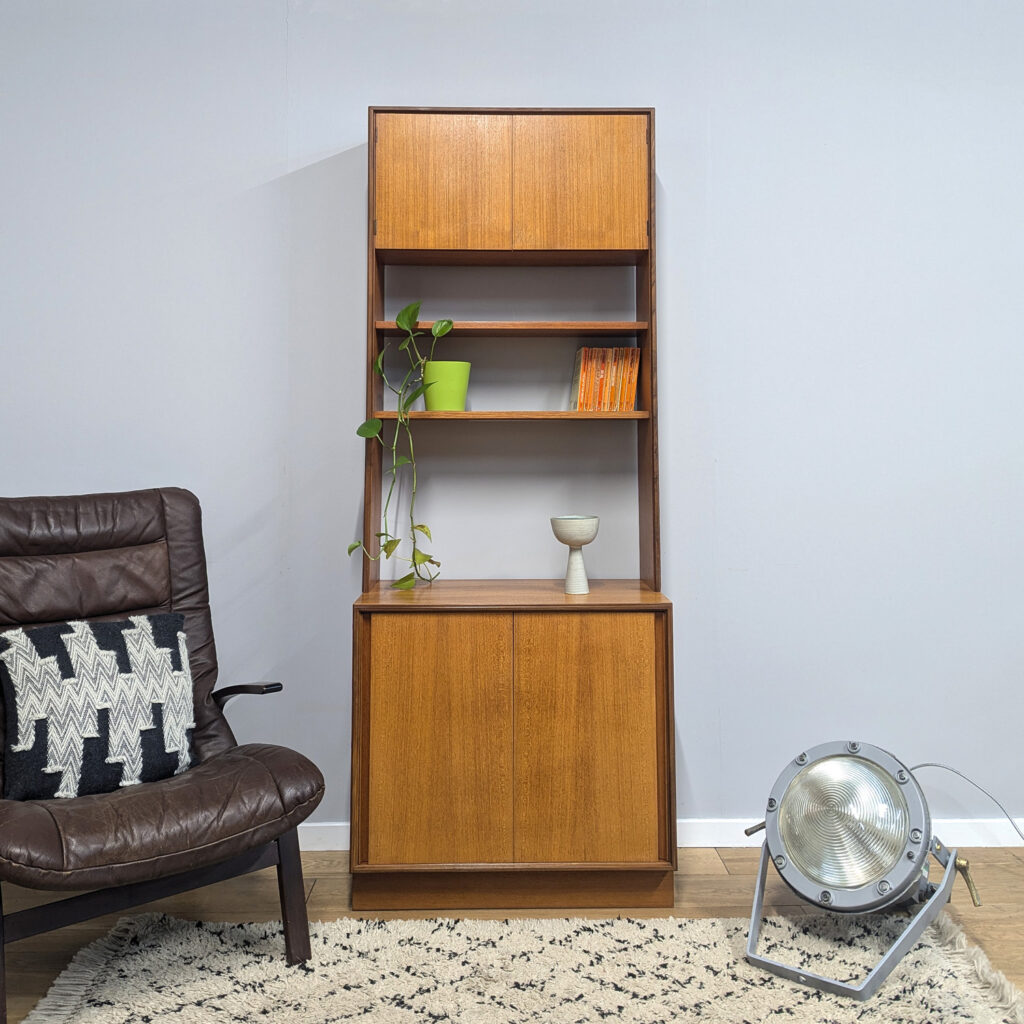 Vintage 1960s G Plan Form Five Teak Shelf Unit