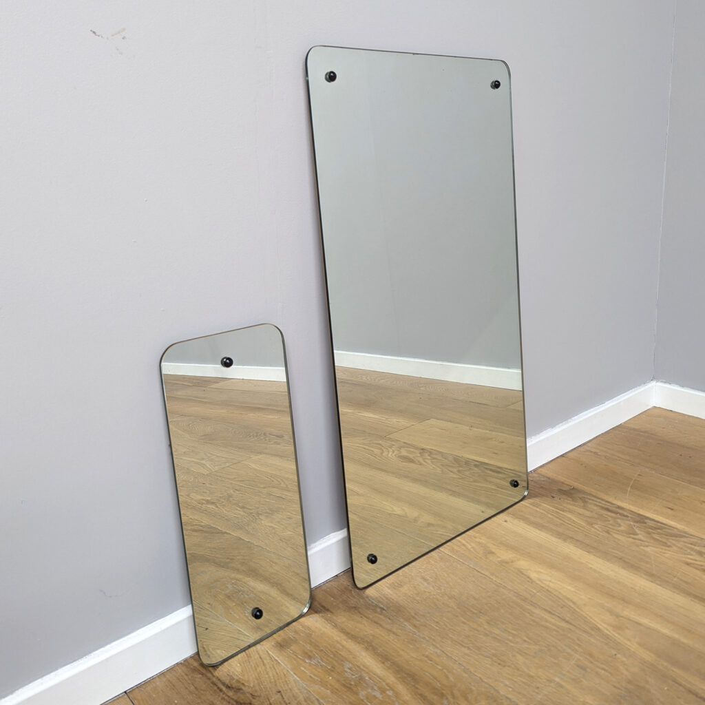 Pair of Matching Wall-hanging Vintage Mirrors