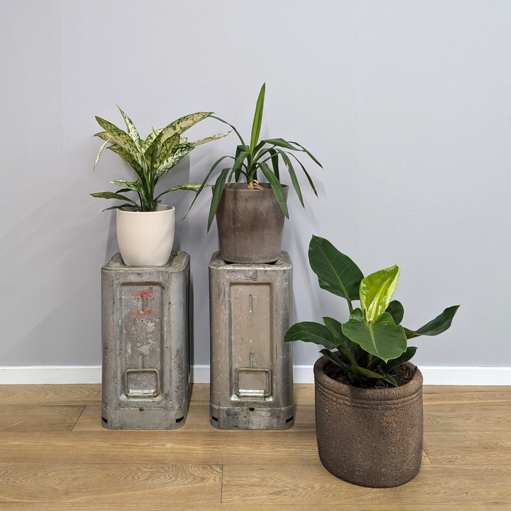 Pair of Vintage WWII Era Large Aluminium Ammo Cases