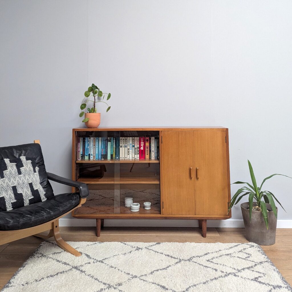 Vintage 1960s Bookcase Cabinet by Criterion