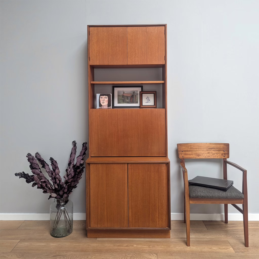 Vintage 1970s G Plan Form Five Shelf Unit