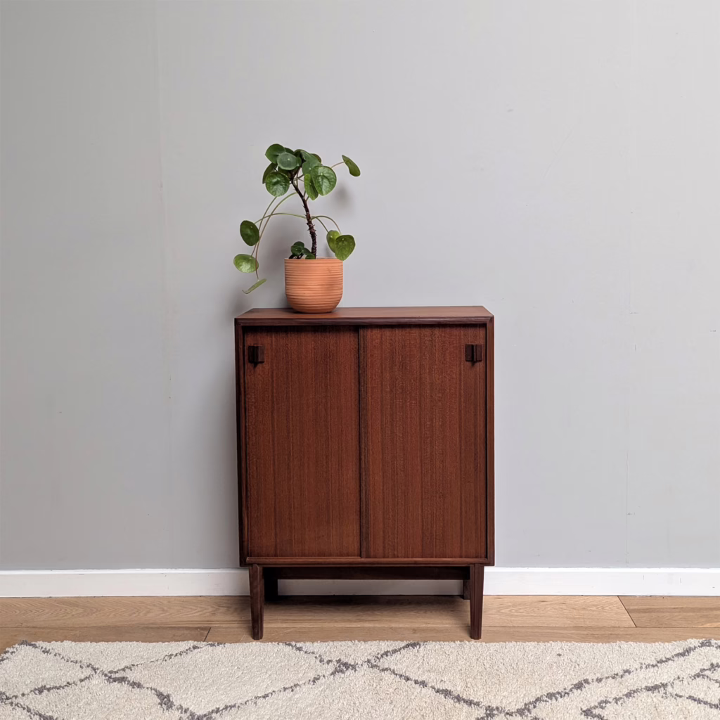 Vintage 1960s Beaver & Tapley Teak Cabinet by Robert Heritage